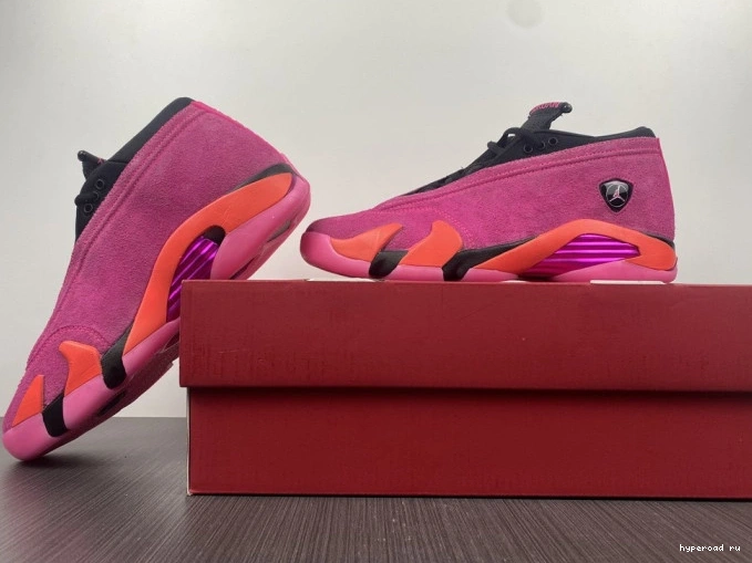 (W) Low 14 Shocking Pink Retro DH4121-600 Jordan 0801